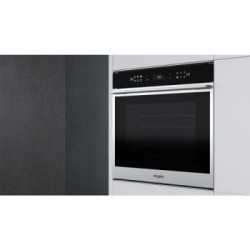Whirlpool W7 OM4 4S1 P - Forno da Incasso Pirolitico, 6° Senso, Inox, 73 litri, A+