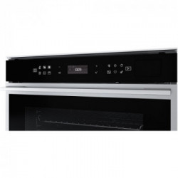 Whirlpool W7 OM4 4S1 P - Forno da Incasso Pirolitico, 6° Senso, Inox, 73 litri, A+