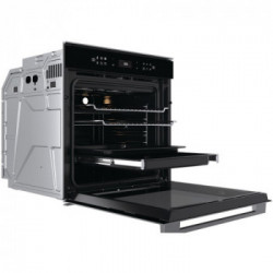 Whirlpool W7 OS4 4S1 H - Forno da Incasso Autopulente, 6° Senso, Inox, 60 cm, A+