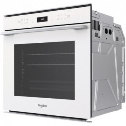 Whirlpool W7 OM4 4S1 P WH - Forno da Incasso W Pirolitico, 6° Senso, Bianco, 73 litri, A+