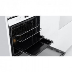 Whirlpool W7 OM4 4S1 P WH - Forno da Incasso W Pirolitico, 6° Senso, Bianco, 73 litri, A+