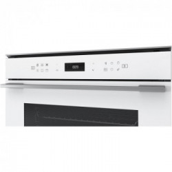 Whirlpool W7 OM4 4S1 P WH - Forno da Incasso W Pirolitico, 6° Senso, Bianco, 73 litri, A+