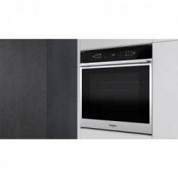 Whirlpool W7 OM4 4BS1 H - Forno da Incasso Autopulente, 6° Senso, Inox, 60 cm, A+ 