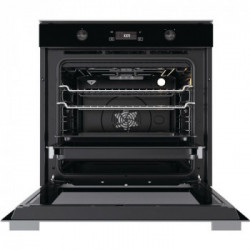 Whirlpool W7 OM5 4 H - Forno da Incasso Autopulente, 6° Senso, Inox, A+