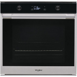 Whirlpool W7 OM5 4 H - Forno da Incasso Autopulente, 6° Senso, Inox, A+
