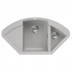 Elleci Easy Corner LMYCOR73 - Lavello, Metaltek