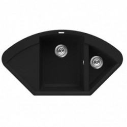 Elleci LGYCOR59 - Lavello easy CORNER, 105,7X57,5, 1+½VG, antracite