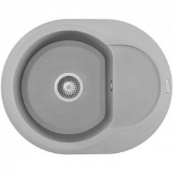 Elleci LMYR6079 - Lavello easy ROUND, 600, 60x47, 1vg aluminium