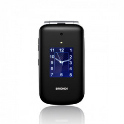 Brondi Amico Supervoice 7,11 cm (2.8") Nero Telefono per anziani