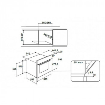 Hotpoint FA3 530 H BL HA -... 2