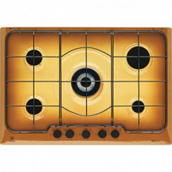 Electrolux PT750UV - Piano Cottura a Gas, Terra di Francia, 5 Fuochi, 75 cm