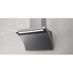 Silverline 3433 - Cappa Aspirante a Parete, Nero, Acciaio Inox, 80 cm, 742 m³/h, Classe A+, 3433.8.733.01