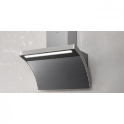 Silverline 3433 - Cappa Aspirante a Parete, Nero, Acciaio Inox, 80 cm, 742 m³/h, Classe A+, 3433.8.733.01