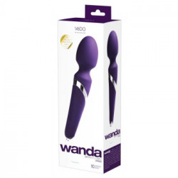 VeDO Wanda - Massaggiatore con Vibrazione, Viola, Ricaricabile