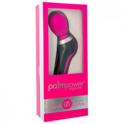 Palm Power Extreme Pink Massage Wand - Massaggiatore Flessibile con Vibrazione, Pink, Ricaricabile