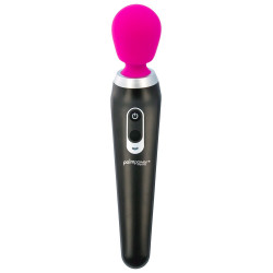 Palm Power Extreme Pink Massage Wand - Massaggiatore Flessibile con Vibrazione, Pink, Ricaricabile