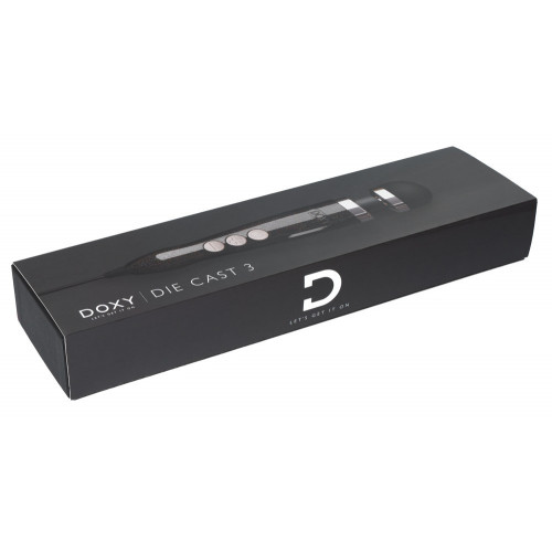 Doxy Die Cast 3 Black - Massaggiatore con...