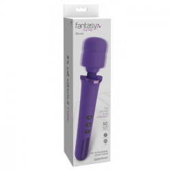 Fantasy For Her Rechargeable Power Wand - Massaggiatore Flessibile, 10 MOD di Vibrazione, Ricaricabile