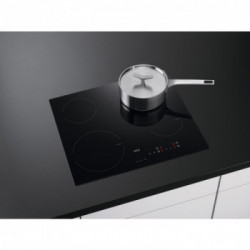 Aeg HK604200IB - Piano Cottura ad Induzione, Vetroceramica Nero, 4 Zone, 60 cm
