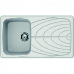 Elleci LGM40068 - Lavello master 400, 86x50, 1VG, bianco