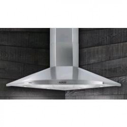 Elica HYDRA ANG IX F/100 - Cappa Filtrante ad Angolo, Inox, 100 cm, 1608046, C