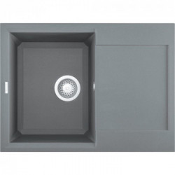 Elleci LMY13573 - Lavello easy 135, 68x50, 1VG, titanium