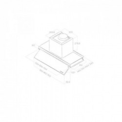 Elica BOX IN NO DRIP IX/A/60 - Cappa Aspirante ad Incasso, 60 cm, 600 m³/h, PRF0157712, A