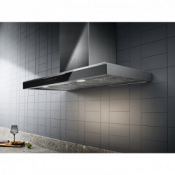 Electrolux KFTB19X - Cappa Aspirante a Parete, 740 m³/h, Acciaio Inossidabile, Classe A+