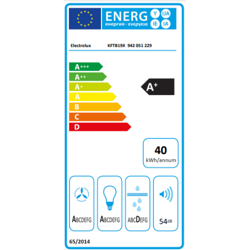 Electrolux KFTB19X - Cappa Aspirante a Parete,...