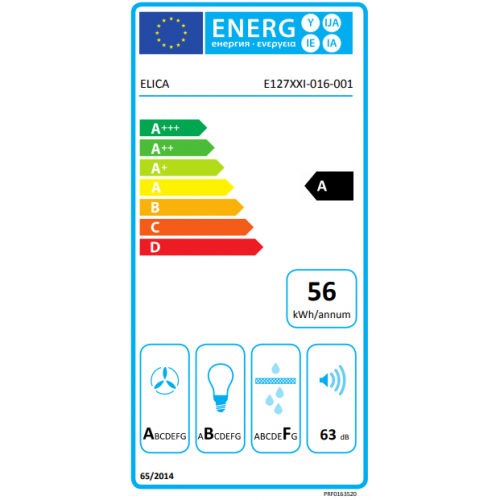 Elica HILIGHT-X H30 IX/A/100 - Cappa Aspirante...