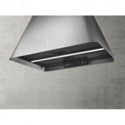 Elica IKONA LIGHT IX/F/60 - Cappa Aspirante a Isola, Acciaio Inossidabile, 710 m³/h, PRF0165071, A