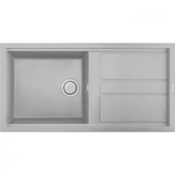 Elleci LMB48079 - Lavello best 480, 100x51, 1VG, aluminium