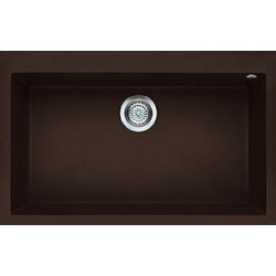 Elleci LMQ13078 - Lavello quadra 130, 79x50, 1V, espresso