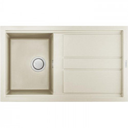 Elleci LGB40062 - Lavello best 400, 86x51, 1VG, bianco antico
