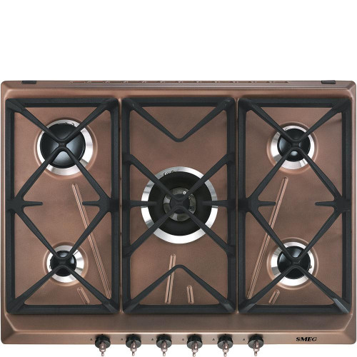Smeg SRV876RAGH - Piano Cottura a Gas, 5...