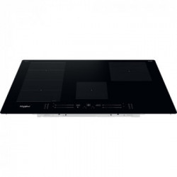 Whirlpool WF S0377 NE/IXL - Piano Cottura ad Induzione, FlexiSide, Vetroceramica, Nero, 77 cm