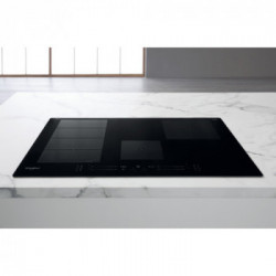 Whirlpool WF S0377 NE/IXL - Piano Cottura ad Induzione, FlexiSide, Vetroceramica, Nero, 77 cm