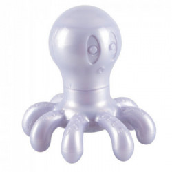 NMC OctoPussy - Massaggiatore con Vibrazione, Argento, Lungo 12 Cm
