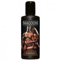 Magoon Oil Erotic Massage - Olio per Massaggi. Gusto Muschio, 100 ML
