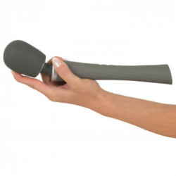 You2Toys Super Strong Wand Vibrator - Massaggiatore con Vibrazione, Grigio, Manico Lungo, 30 CM
