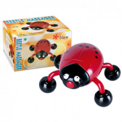 You2Toys Beetle Massager - Massaggiatore con Vibrazione, Forma Animale, Rosso Nero