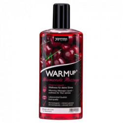 Joydivision WARMup Oil - Olio per Massaggi, Gusto Ciliegia, 150 ML