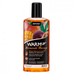 Joydivision WARMup Oil - Soluzione per Massaggi, Gusto Mango e Maracuja, 150 ML