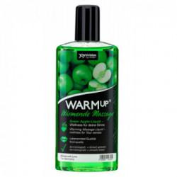 Joydivision WARMup Oil - Soluzione per Massaggi, Seducente, Gusto Mela Verde, 150 ML