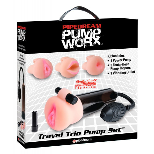 Pump Worx Travel Trio Pump Set - Pompa per il...