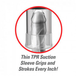 Pump Worx Blow N' Grow Peis Pump - Pompa per il Pene, 19 cm, Ø 7,2 cm