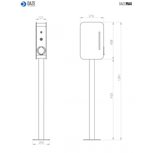 Daze Technology - DAZEMAX C - Wallbox Monofase...