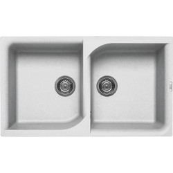 Elleci LGE45068 - Lavello ego 450, 86X50, 2V, bianco