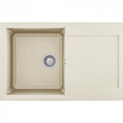 Elleci LGY30062 - Lavello easy 300, 79x50, 1VG, bianco antico