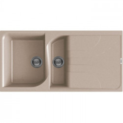 Elleci LGE47543 - Lavello ego 475, 100X50, 1+½VG, tortora